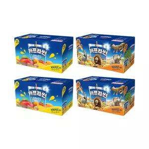 카프리썬 오렌지망고 200ml, 10입 , 2개 + 사파리 200ml, 10입 , 2개 (총 40개)