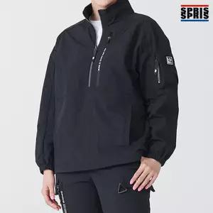 [스프리스] 스프리스 여성 방수 지퍼 아노락 점퍼 블랙
