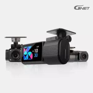 지넷 1.9인치 슬림 알파 엣지 3채널 블랙박스 페달 블랙박스