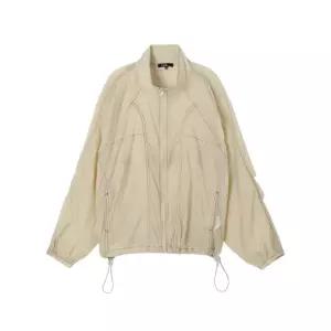 [LAP] AQ3WZ821 홑겹 스티치 포인트 나일론 점퍼