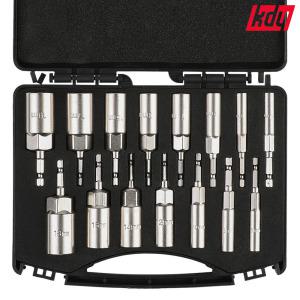 케이디와이 롱비트소켓 세트 육각 소켓 일체형 15종 KBS-16S