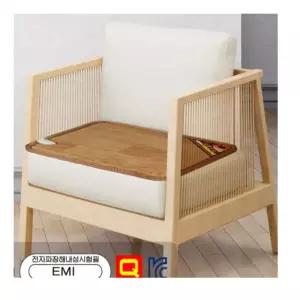 1인용 사무실 온열 포함 난방 의자용 전기 절전모드 쿠션 방석 체온보존