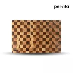 엔드그레인 체크도마 대 플레이팅 아카시아나무