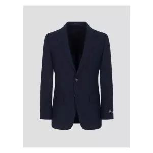 [로가디스] [SMART 4有] FABIO 울 스트레치 솔리드 레귤러 핏 수트 재킷 - 네이비 (RX5301PL3R)
