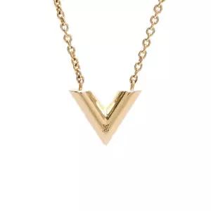 [중고명품] 골드 브라스 에센셜 V 목걸이