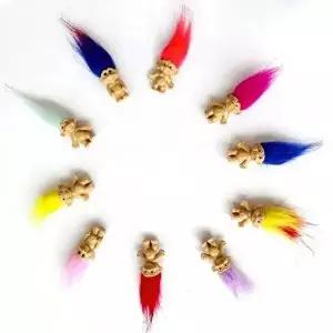 미니 트롤 인형 미니어쳐 피규어 장난감 10개 020301-WFGX5IA