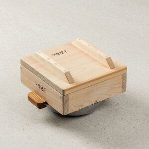 편백찜기 통원목 편백나무찜기 원형 사각 업소용 가정용 찜기 1인용 4인용 소형 대형