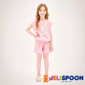 하트벌룬젤리래빗반팔상하복 /아동복