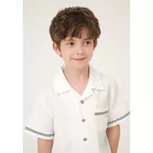 [빈](강남점)BZ23BL03WT 화이트 시어서커 셔츠