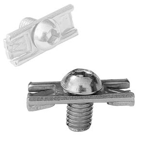 프로파일 조인트 클립 세트 20용 / 알루미늄프로파일 조립 제작 부품 / 둥근머리 렌지볼트 포함