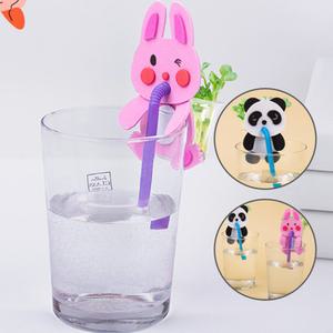 빨대가 물흡수하는 식물키우기 만들기 동물 팬더 미니 화분 컵 만들기 씨앗 투명컵