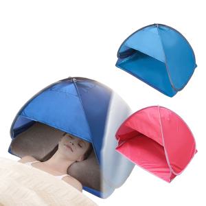 빛가리개 수면텐트 얼굴 보호 텐트 형광등 눈부심방지 햇빛 자외선 미니 캠핑 방풍 외풍 차단
