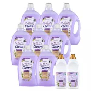 화이트클린 세탁세제 3L 8개 + 섬유유연제 1L 2개