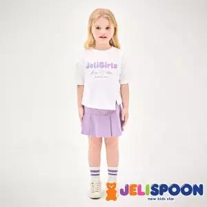 젤리걸스하트리본앞슬릿반팔상하복 /아동복
