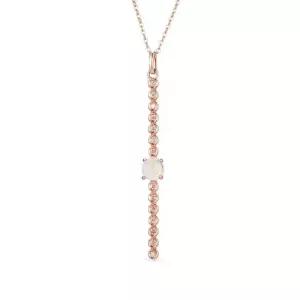 14k 천연석 다이아몬드 펜던트_캐보션오팔