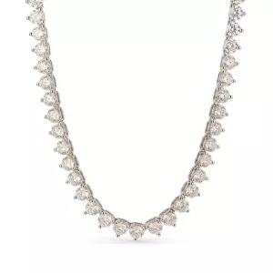 14k 모이사나이트 1부 3프롱 테니스 목걸이 42cm