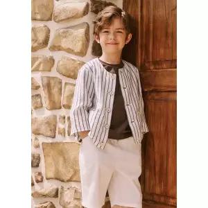 [빈](강남점)BZ31BL01WT 스트라이프 자멧 블라우스