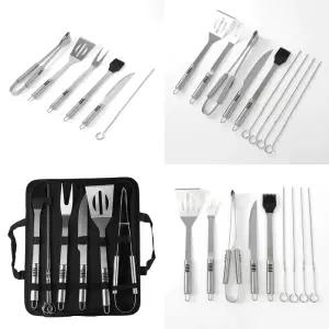 바비큐 조리도구 9p세트 캠핑바베큐세트