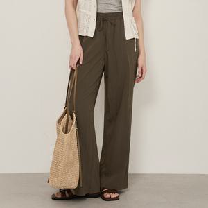 [제작] 시원하고 편한 쿨 밴딩 와이드 팬츠 81584 빅사이즈 여성의류