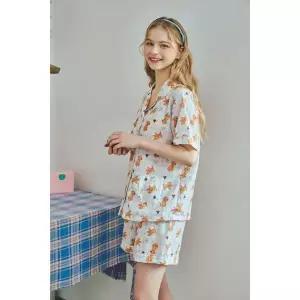 [솔브] 정상 실내복 잠옷 홈웨어 파자마 여름잠옷 SPA2503W CR C_P393717809