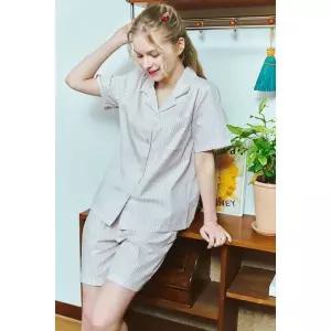 [솔브] 정상 실내복 잠옷 홈웨어 파자마 여름잠옷 SPA2505W GY C_P393774999