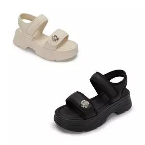 [무크] 여화 가비 스트랩 샌들 2colors