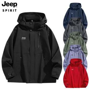JEEP 지프 남녀공용 아웃도어 후드 바람막이 /스판자켓/바람막이점퍼/등산점퍼/등산복