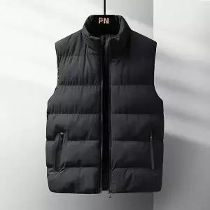 [하프클럽/]중년 남성 겨울 등산 방한 패딩 베스트 아우터 조끼