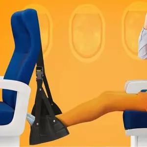 [하프클럽/]기내용 휴대용 발해먹   보관 파우치 장거리 발편한