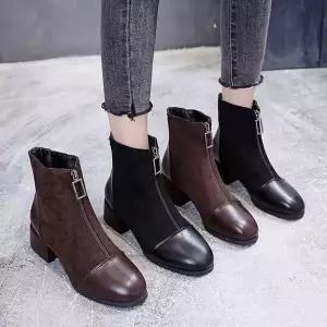 [하프클럽/]1890 스웨이드여성부츠 앵클부츠 워커부츠 앵글부츠