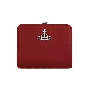 [비비안웨스트우드] 여성 바이오그린 그레인 프레임 반지갑(5115002YW S000D H407)