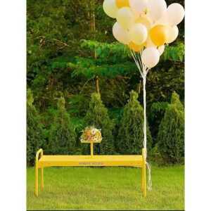 야외벤치 인테리어 공원 제품 공공장소 야외 카페 휴식 벤치 120x40x54