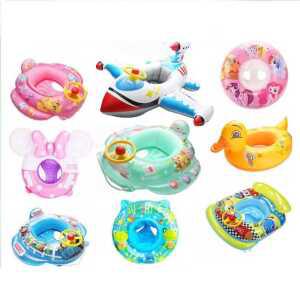 어린이 튜브 뒤집힘 방지 유아 겨드랑이 여름 물놀이 미니 튜브