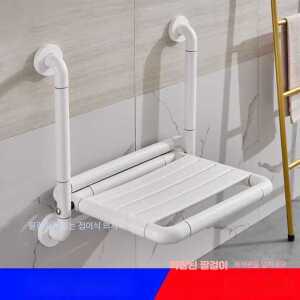 접이식 벽걸이 미끄럼방지 벽면장착 욕실의자 욕실 제품 노인 보조용 의자