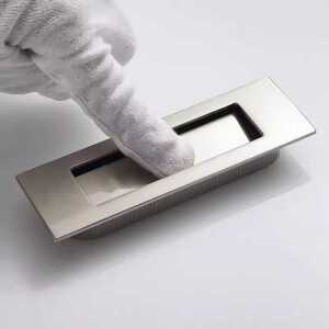 매립형 슬라이딩 도어 니켈 가구 브러시드 서랍 제품 손잡이 숨겨진