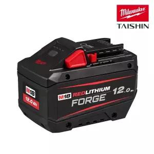 밀워키 M18 FB12 FORGE 리튬이온 배터리 18V 12.0Ah 잔량표시 초고속충전