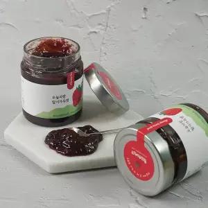 [하프클럽/]국내산 딸기담은 설향 딸기잼 300g x 3병