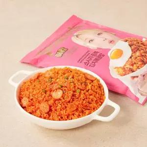 피코크x히밥 소시지 듬뿍 김치볶음밥 1kg(원팩)
