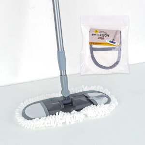 클래식 가로방걸래 2단 세트 막대걸레+청소패드 밀대걸레 물걸레밀대 물걸레청소포 밀대 청소밀대 물걸레