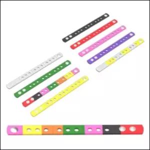 실리콘팔찌 (3개) 똑딱이 단추 패션팔찌 컬러 랜덤 스포츠 스트랩 방수 밴드 패션소품