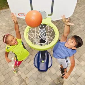 HM 5단계 높이 조절 어린이농구대 유아공놀이 어린이농구