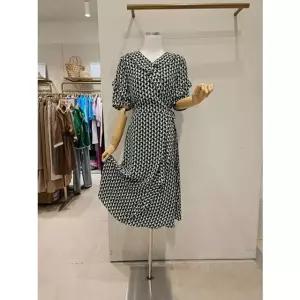 [갤러리아] [SI]프린트 랩 스타일 러플 원피스(SHK2158FOO)