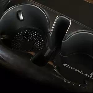 카니발 KA4 호환 2열 센터 컵홀더 아크릴 장식 커버/ 새차관리용 출고선물용 기스예방