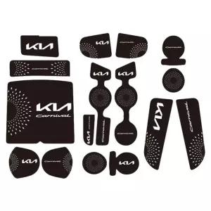 카니발 KA4 호환 3열컵 홀더 포인트 아크릴 플레이트/ 딜러서비스용 남친선물 남편차