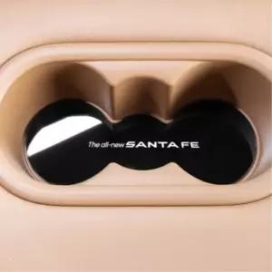 싼타페 MX5 호환 카테리어 실내 장식 아크릴 커버/ 컵홀더트레이 세단용 패밀리카용