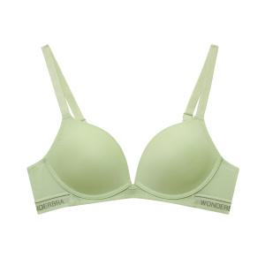 [Wonderbra]원더브라  푸쉬업 밴드 노와이어 브라 올리브그린 WBWBR5M01T