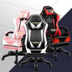 의자 컴퓨터의자 제품 게임용 목받침 게이밍의자 PC방 등받이 자취방