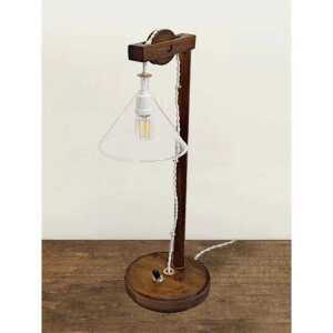 빈티지 단스탠드 목재조명 무드등 플러그형 독서등 탁상형 가정용 제품