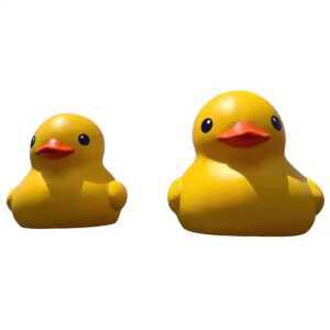 대형 러버덕 야외 행사 오리 물놀이 장식 2m 호수 제품 수영장