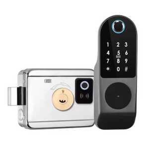 디지털도어락 지문인식 대문 제품 번호키 리모컨 방수 바로잠김 현관 카드키 교체